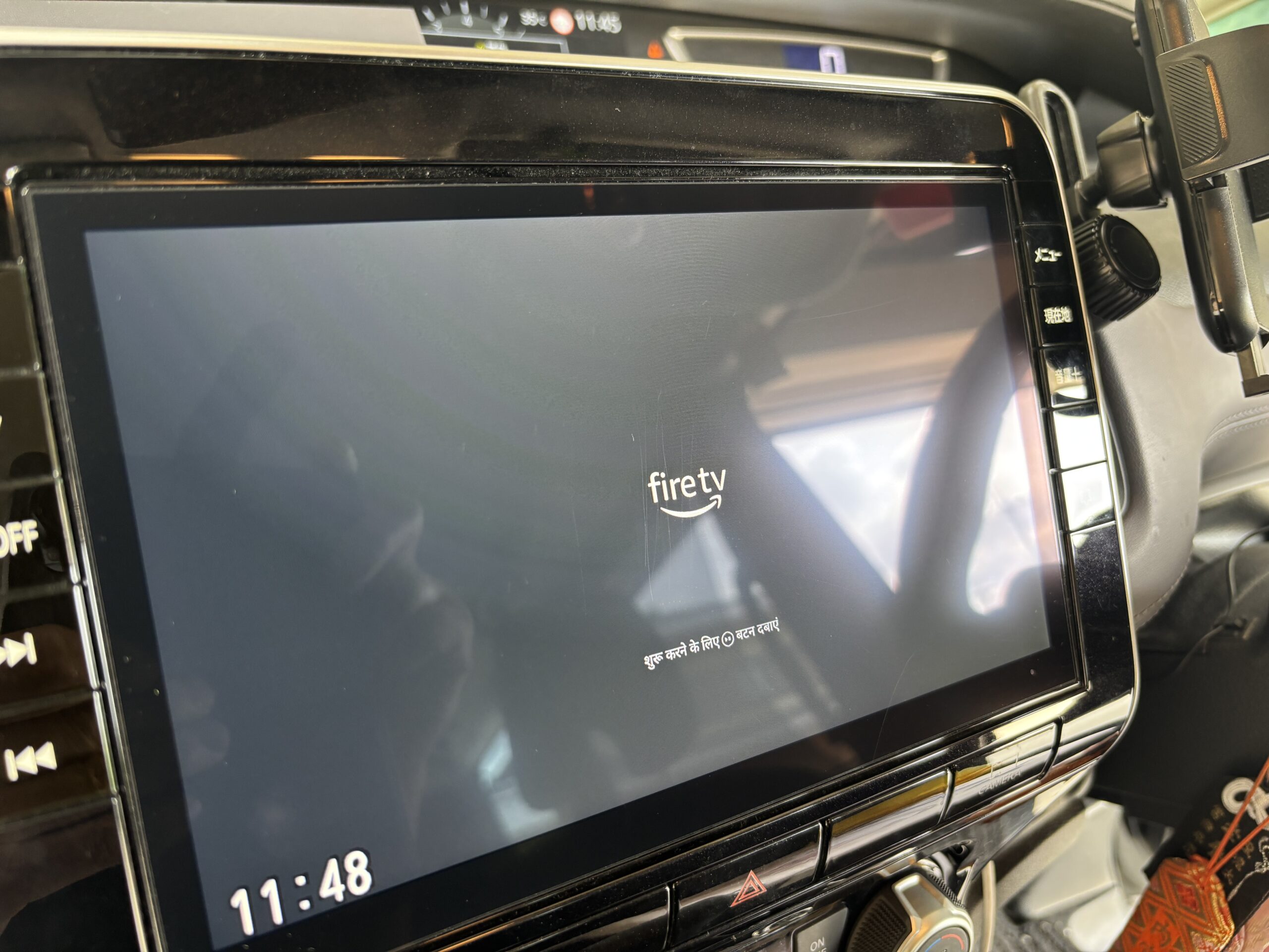 日産セレナ C27 純正ナビにFire TV起動画面を表示・取付完了