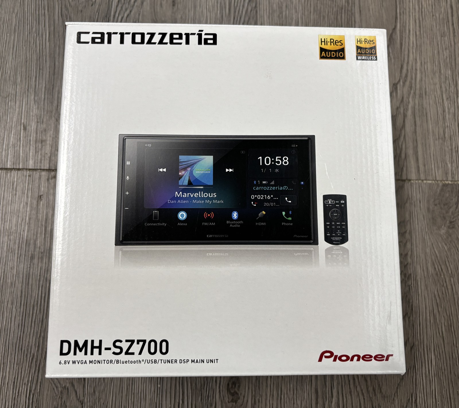 カロッツェリア DMH-SZ700 パッケージ