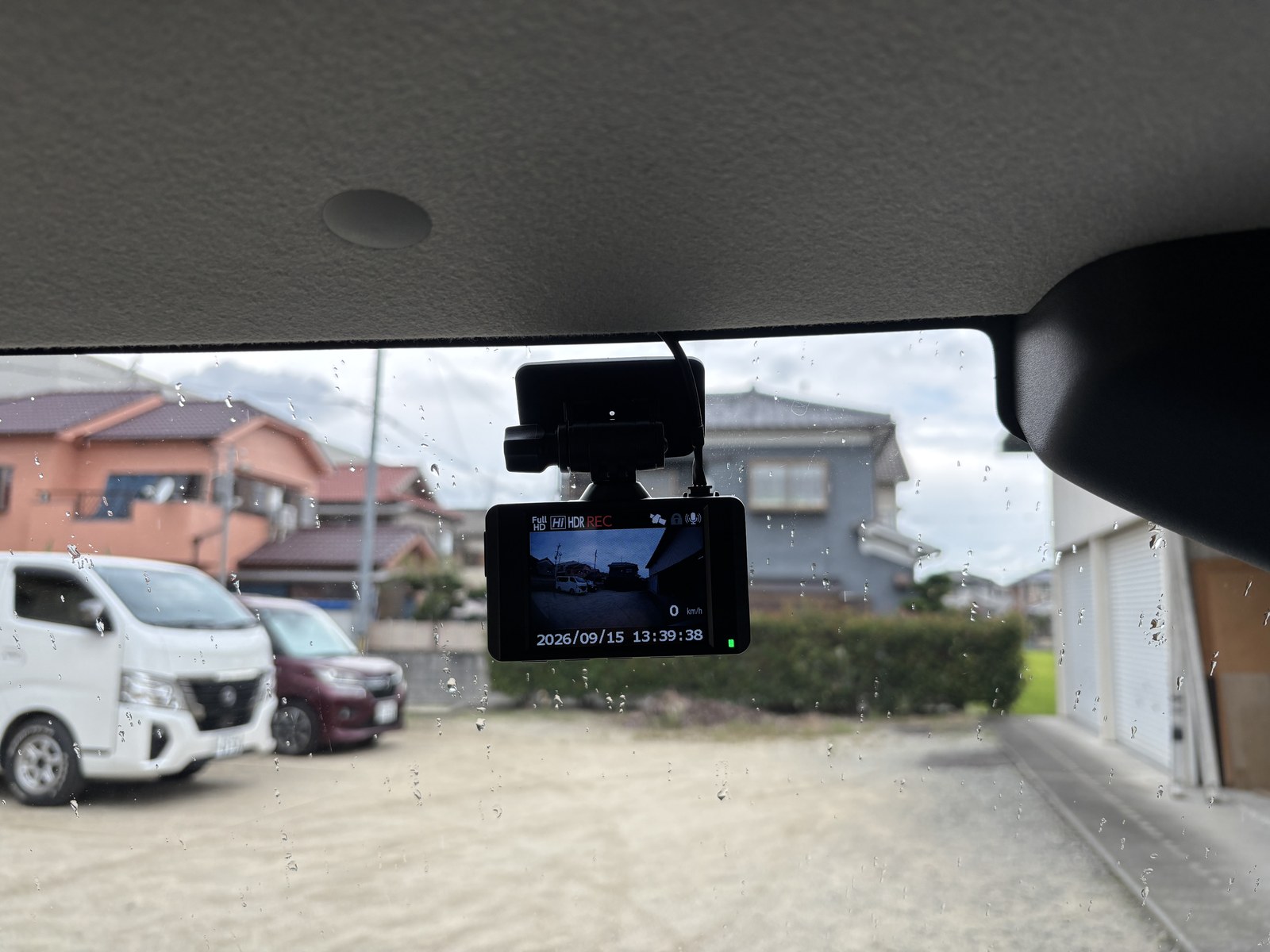 スペーシア コムテック HDR204G 取付完了