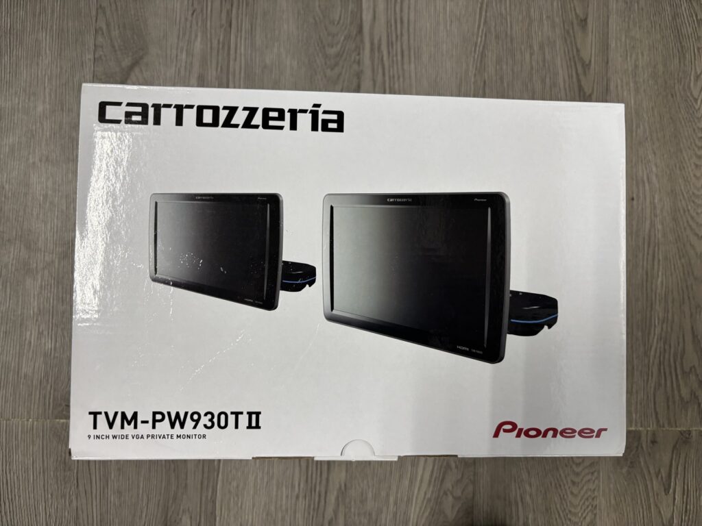 カロッツェリア TVM-PW930TⅡ パッケージ